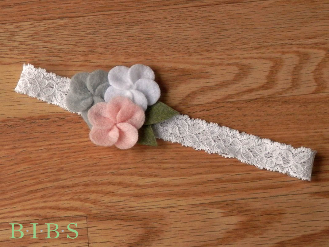 836 New baby headband felt flowers 459   creating some new spring creations out of felt flowers this year 